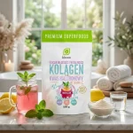 Colagen pudră, acid hialuronic, vitamina C, Intenson, 250g