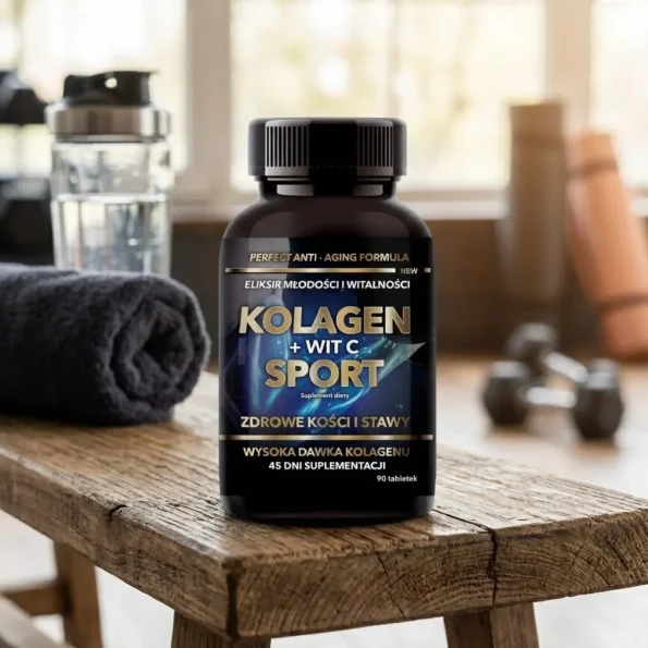 Colagen cu vitamina C sportivi, Intenson, 90 tablete