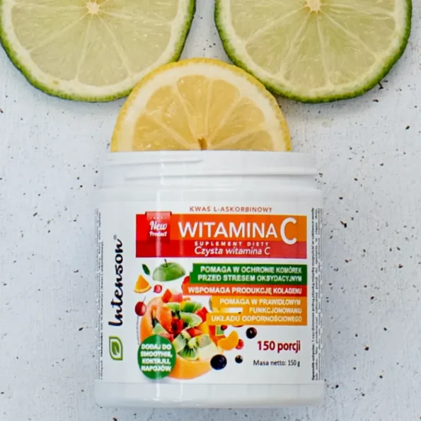 Vitamina C concentrată pulbere Intenson 150g