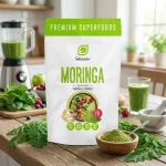 Moringa pudră, superaliment nutritiv, Premium, Intenson, 150g