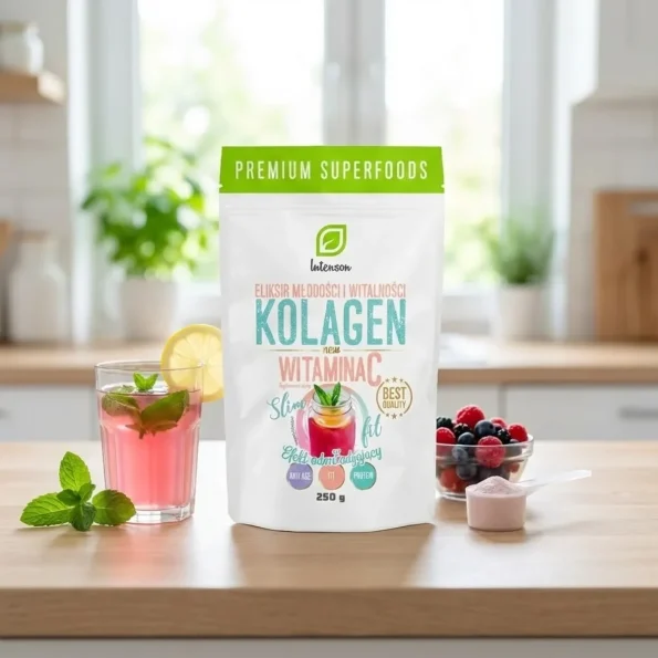 Colagen cu vitamina C Intenson 250g