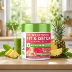 Elixir natural Fit & Detox detoxifiere, pulbere, Intenson, 135 g