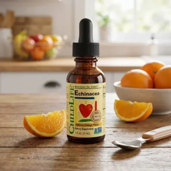 Supliment imunitate copii, aroma portocale, Child Life Echinacea, 30 ml