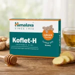 Koflet-H cu aroma de ghimbir, Himalaya, 12 buc