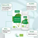 Ginkgo biloba BIO, memorie, PURASANA, 70 buc x 250mg