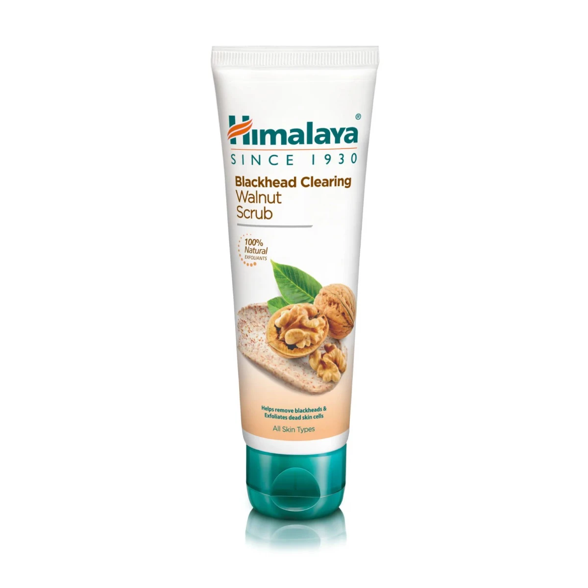 Scrub exfoliant cu nuci natural pentru ten, 75ml, Himalaya