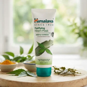 Mască purificatoare cu extract de Neem pentru ten gras, 75 ml, Himalaya