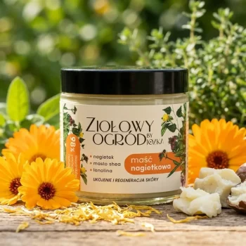 Unguent cu gălbenele natural pentru piele sensibilă, 90 ml, Jozka