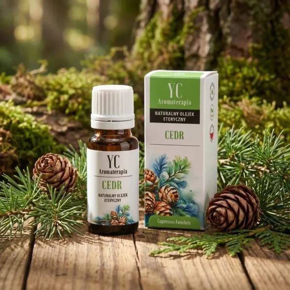 Ulei esențial de cedru, aromă lemnoasă, 10 ml, Your Candle - Uleiuri esențiale Aromaterapie