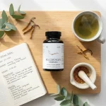 Supliment ciuperci Cordyceps sinensis pulbere organică Pilze Wohlrab capsule vegetale 100 buc 60g