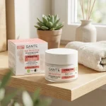 Cremă hidratantă probiotică, ten sensibil și uscat, 50 ml, Sante - Produse cosmetice