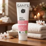 Cremă de mâini cu ulei de migdale și argilă albă, 75 ml, Sante - Produse cosmetice