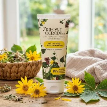 Gel cu arnică și castan pentru picioare obosite, 250 ml, Herbal Garden - Produse de igiena personala