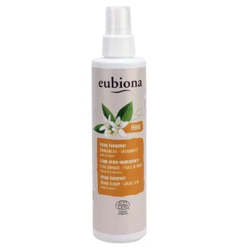 Fixativ natural pentru păr cu portocală și nucă, Hydro, Eubiona, 200 ml
