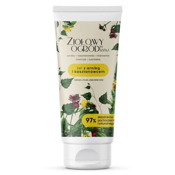 Gel cu extract de arnică și castan pentru picioare obosite, Herbal Garden, 250 ml
