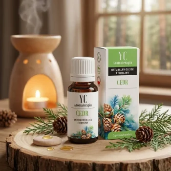 Ulei esențial de cedru, aromă lemnoasă, 10 ml, Your Candle - Uleiuri esențiale Aromaterapie