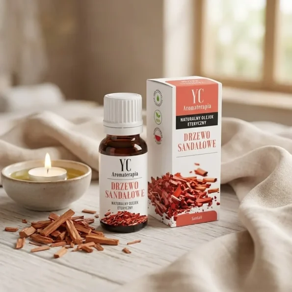 Ulei esențial de santal natural pentru aromaterapie, 10 ml, Your Candle - Uleiuri esențiale Aromaterapie