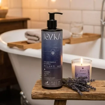 Esență de baie relaxantă cu lavandă și plante tradiționale, 500 ml, Dary Natury