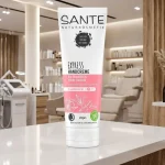 Cremă de mâini cu ulei de migdale și argilă albă, 75 ml, Sante - Produse cosmetice
