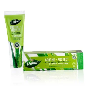 Pastă de dinți naturală, cu aloe vera, Dabur, 100 ml
