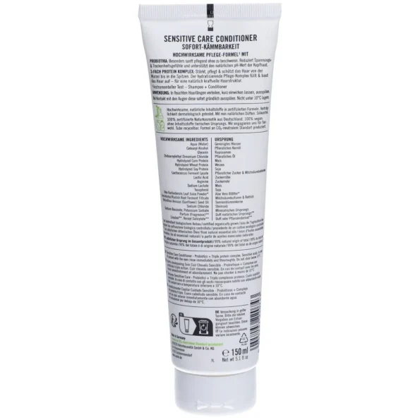 Balsam delicat pentru scalp sensibil, cu probiotice, Sante, 150 ml