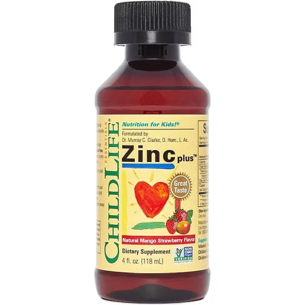 Zinc Plus Childlife Essentials 118 ml