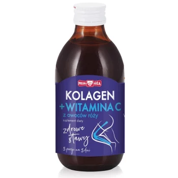 Supliment lichid măceșe, colagen, Polska Róża, 250ml