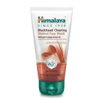 Gel de curățare facială cu nuci, Himalaya Blackhead Clearing, 150ml
