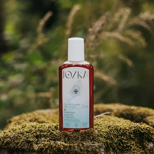 Apă de gură eco, salvie și cimbru, aromă de iarbă bizon, Jozka, 250 ml