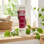 Balsam natural pentru strălucirea părului mat cu mesteacăn, 150 ml, Sante