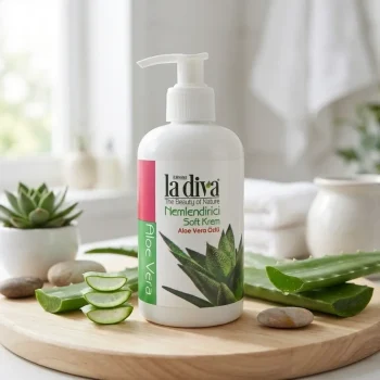 Cremă hidratantă cu aloe vera și extracte botanice non-grasă La Diva 250ml