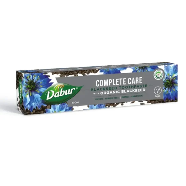 Pastă de dinți cu chimen negru și cărbune activ, Dabur, 100 ml