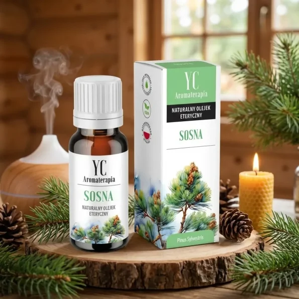 Ulei esențial de pin natural pentru aromaterapie, 10 ml, Your Candle