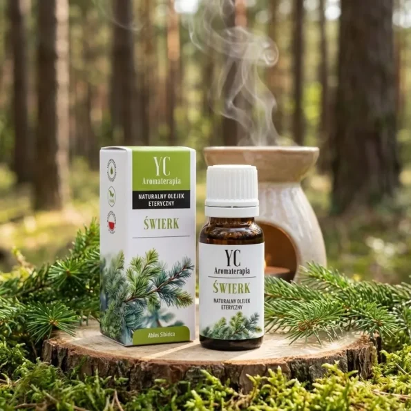 Ulei esențial natural de brad siberian pentru aromaterapie, 10 ml, Your Candle