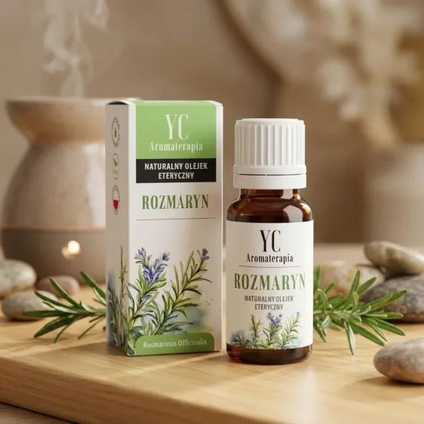 Ulei esențial de rozmarin 100% natural, aromaterapie, 10ml, Your Candle