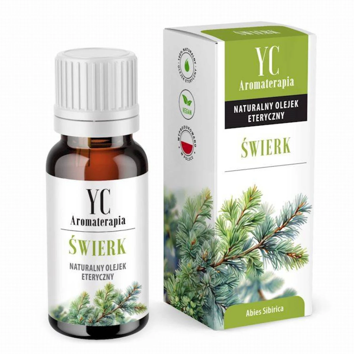 Ulei esențial natural de brad siberian pentru aromaterapie, 10 ml, Your Candle