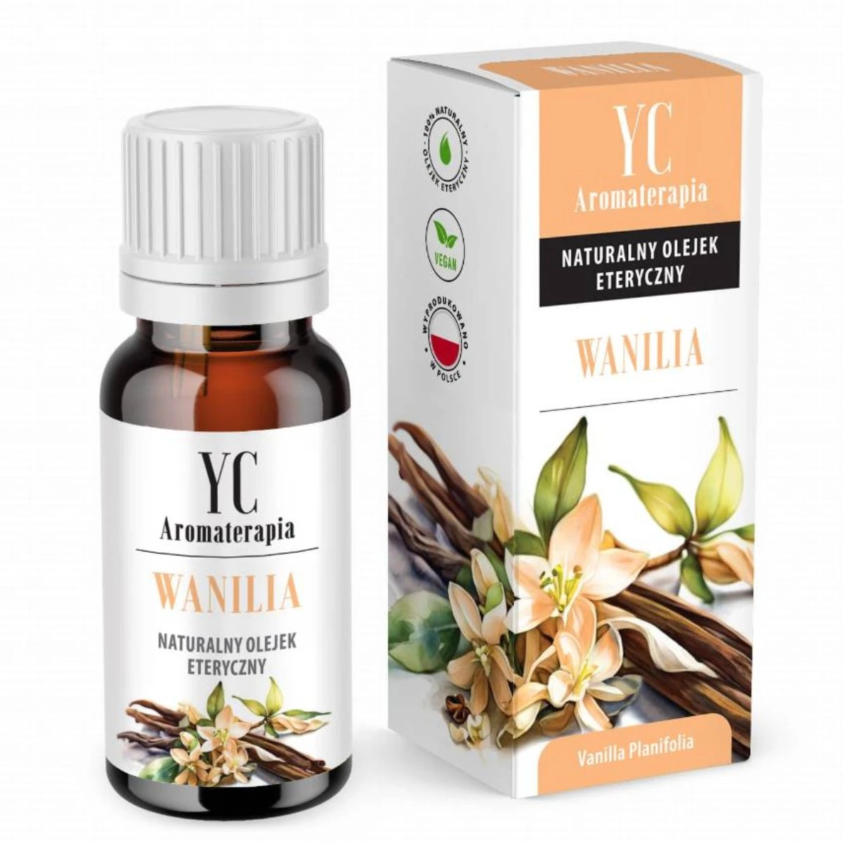 Ulei esențial de vanilie aromaterapie, natural, 10ml, Your Candle