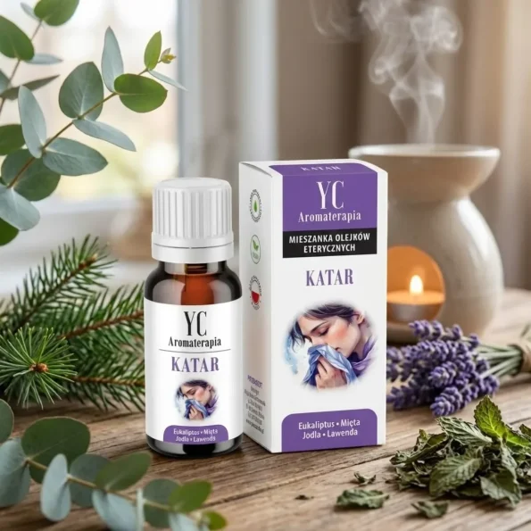 Ulei esențial nas înfundat, mix brad eucalipt lavandă mentă, Your Candle, 10ml - Uleiuri esențiale Aromaterapie