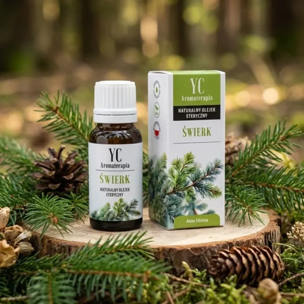 Ulei esențial natural de brad siberian pentru aromaterapie, 10 ml, Your Candle