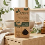 Vopsea de păr fără amoniac maro bej perlat, Deep Brown Beige Pearl, BioMagic - Vopsea de par