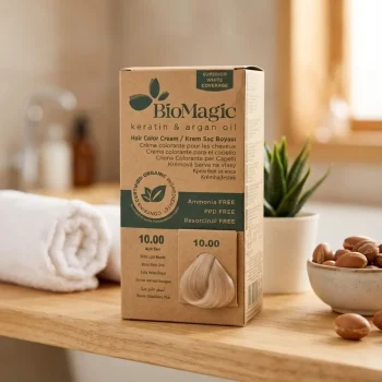 Vopsea de păr extra blond fără amoniac, 250g, Biomagic 10.00 - Vopsea de par