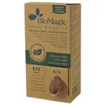 Vopsea de păr blond bej cu keratină și argan, 250 g, BioMagic 9.72 - Vopsea de par