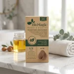Vopsea de păr blond bej cu keratină și argan, 250 g, BioMagic 9.72 - Vopsea de par