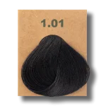 Vopsea de păr permanentă fără amoniac negru albăstrui intens, Biomagic 1.01 - Vopsea de par