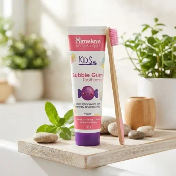 Pastă de dinți naturală pentru copii cu xylitol, 80g, Himalaya Botanique - Produse de igiena personala