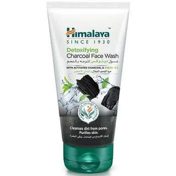 Gel curatare ten, carbune activ si ceai verde, 150ml, Himalaya