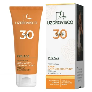 Cremă antirid peptide, SPF 30, acid hialuronic 4D, Uzdrovisco, 50ml