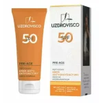Cremă antioxidantă peptidică cu SPF 50 pentru față, 50ml, UZDROVISCO