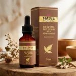 Ser facial cu bio-retinol și ashwagandha, 30 ml, Sattva