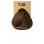 Vopsea de păr permanentă fără amoniac blond perlat bej, BioMagic 7.28 - Vopsea de par